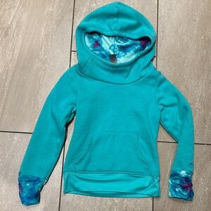 Champion Teal and Purple Hoodie